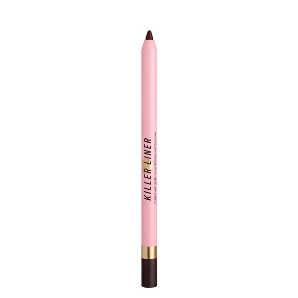 Too Faced Killer Liner 36 Hour Waterproof Gel Eyeliner Pencil | Long Lasting + Smudge Proof, 0.04 Ounce, Killer Espresso
