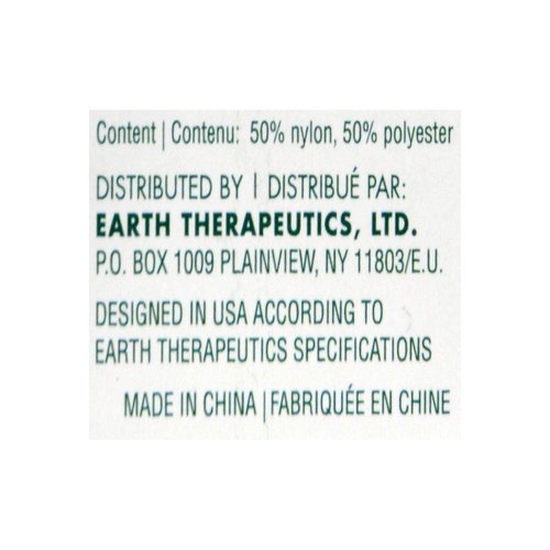 Earth Therapeutics Loofah, Super, Exfoliating, Mesh Sponge