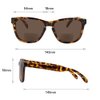 VITENZI Bifocal Sunglasses for Men and Women Retro Reading Sun Tinted Glasses with Readers - Turin in Tortoise 2.00