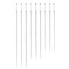 Medsuo 9pcs 4.9"/5.9"/6.9" Extra Long Darning Needles Sewing Needles Big Eye Hand Quilting Needles for Doll Making Webbing Carpet Leather Canvas Repair Stitching and Crafting Project