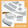 Beaupretty Hair Accessories: 5pcs Invisible Barrettes, Wavy Hair Clips, Bun Holder & Styling Tool for Girls and Women