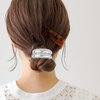 3 Pcs Metal Hair Cuffs, Metal Hair Tie Ponytail Hair Cuff Silver Metal Ponytail Cuff Metal Hair Tie for Women Hair Accessories