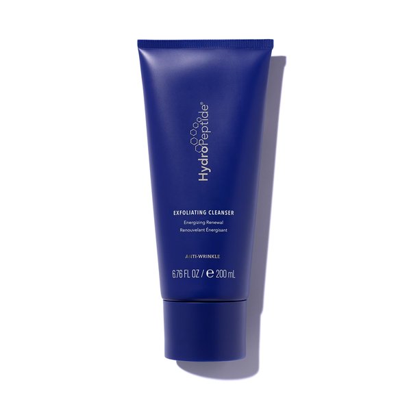 HydroPeptide Exfoliating Cleanser, Energizing Renewal, Gentle Exfoliation & Collagen Promoting Face Wash, 6.76 Ounce
