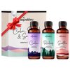 Essential Massage Oil Gift Set – Stocking Stuffers for Adults – Serenity Trio: Lavender, Peppermint & Eucalyptus Blends (80ml Each) in Elegant Packaging – Men & Women Christmas Gift