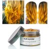 Gold Hair Color Wax, Washable Instant Hair Dye Cream for DIY Hairstyles, Halloween Party (Upgraded)