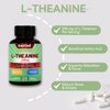 EAZGOO L-Theanine 200mg, Amino Acid Supplement to Support Relaxation, Stress, L Theanine Capsules - Non-GMO, Gluten Free, 120 Veg Capsules