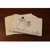 Funny Holiday Cards | Naughty Snowman Christmas Card Set | Three 4x6 " Greeting Cards with Envelopes | Unique, Hilarious, and Original Designs | Assorted Box Set