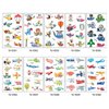 PLORBACH 10 Sheets Airplane Temporary Tattoos, Birthday Party Decorations Airplane Party Favors Airplane Party Supplies for Kids