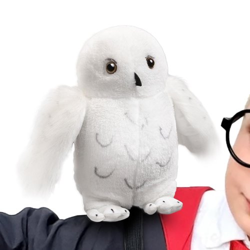 Uywgaun Wizard Costume Accessories Snowy Owl Plush Stuffed Animal Halloween Accessories Cosplay Accessories Halloween Party Supplies Toys for Kids