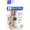Truform Short Length 20-30 mmHg Compression Stockings for Men and Women, Reduced Length, Closed Toe, Beige, Small