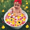 60PCS Rubber Duck - Bath Toys - Pool Toys - Mini Ducks Bulk for Kids Baby Shower Decorations Birthday Party Favors Gift Classroom Summer Beach Pool Activity Carnival Game (Yellow)