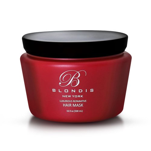 Blondis New York Luxurious Reparative Hair Mask 500Ml, 16.9 Fl Oz (Pack of 1), Clear