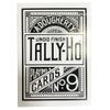White Tally Ho Reverse Circle Back Limited Edition Playing Cards