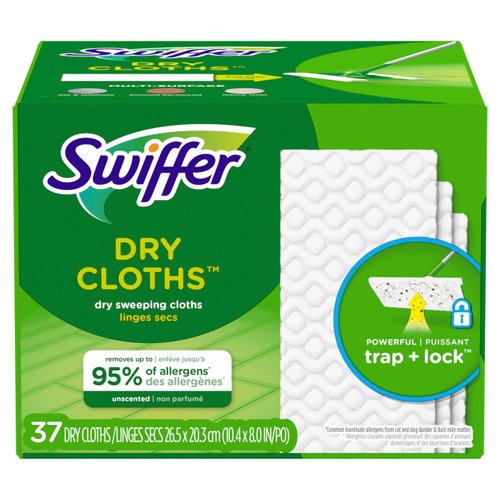 Swiffer Sweeper Dry Sweeping Pad Refills for Floor mop Unscented 40 Count