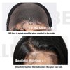 Allbell Synthetic Lace Front Wig 28Inch Long Black Wigs for Women Long Straight Black Wig with Baby Hair Free Part 13×4 Frontal HD Lace Wig Heat Resistant Fiber