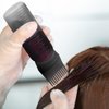 ELANE 4 PCS Root Comb Applicator Bottle,Hair Oil Applicator Bottle for Hair,Oil Comb Applicator Hair Bottle Applicator for Hair Dye Shampoos Hair Salons.6oz (black+white+purple+pink)
