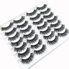 14 Pairs Short Mink Lashes Natural Look, 3D Wispy 12-18mm Cat-Eye Faux Mink Lashes Fluffy, Natural Wispy False Eyelashes Pack by Heracks (XK03)