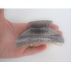 Generic Gray rose iridescent colorful glitter sparkle hair claw clip for thick hair