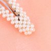 FRCOLOR Bling Hair Accessories - Crystal Pearl Beaded Barrettes, Hair Clips, Hairpins, and Bobby Pins in Stylish Jeweled Design for Fashion