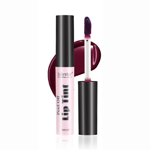 GHFCZOO Peel Off Lip Tint, Waterproof Long Lasting Lip Stain, Matte Transfer-Proof Peel Off Lipstick, Non-Stick Cup Lip Color, Smudge-Free Lip Makeup for Women and Girls (05#, 1pc)