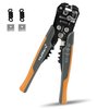 3-In-1 Multi Self Adjusting Wire Stripper/Cutter/Crimper - 8-Inch Universal Wire Stripper for Wire Stripping, Cable Cutting, Crimping Tools from 10 AWG to 24 AWG