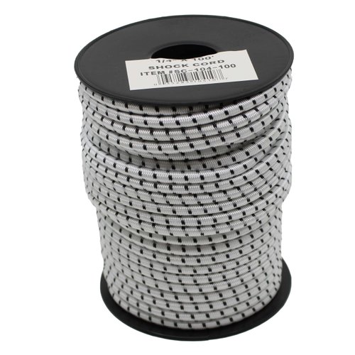 T.W Evans Cordage SC-104-100 1/4-Inch by 100-Feet Elastic Bungee Shock Cord