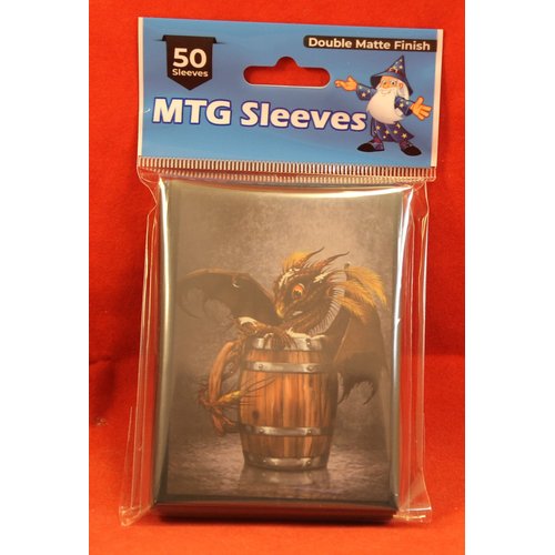 MTG Sleeves 50 MTG Standard Card Sleeves Deck Protector Umber Beer Drink Dragon