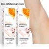 Vitamin C Skin Whitening Cream,Skin Bleaching Cream,Dark Spot Remover for Face,Skin Lightening Cream for Intimate Areas,Neck,Armpit,Elbow, Inner Thigh and Knees,Improve Underarm Dullness Odor