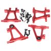 Parts for Tamiya TT02 Full Set Metal Upgrade Kit Compatible with 1/10 RC Car Tamiya TT-02(Red)