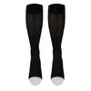 Truform Women's Compression Stockings, 15-20 mmHg, Knee High Length, Open Toe, Opaque, Black, Medium