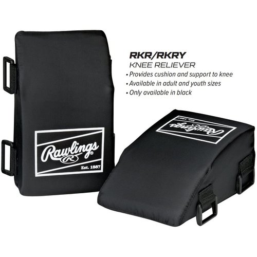 Rawlings | Catcher's Knee Savers | Baseball/Softball | Youth | Black