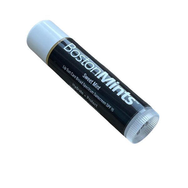 Sweet Mint Lip Balm with SPF 15 - Broad Spectrum Sun Care for Soft and Protected Lips by Boston Mints