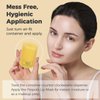 15ml Honey Lip Butter, Hydrating Overnight Lip Balm & Mask, Propolis 12hrs Long-lasting Moisture, Overnight Gentle Exfoliation, Hygienic Twist Dispenser(0.5 fl.oz）