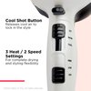 Revlon 1875W Shine Boosting Hair Dryer | Smooth Blowouts and Volume