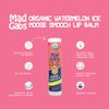 Mad Gab's Moose Smooch Lip Balm | Moisturizing and Certified Organic | Made with Organic Olive Oil and Beeswax (Watermelon Ice)