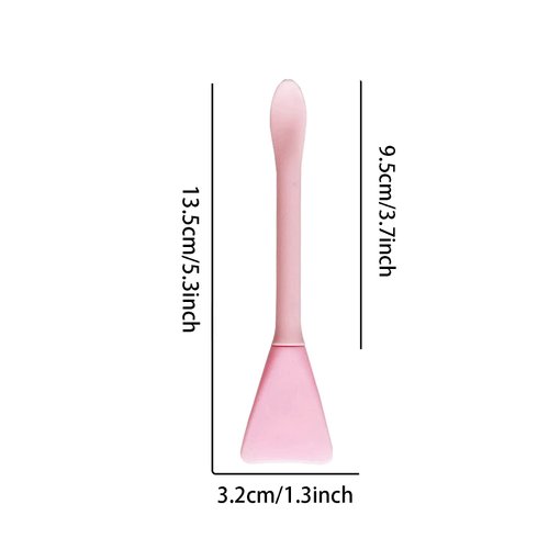 10PCS Silicone Face Mask Brushes Makeup Spatula Face Mask Applicator Skincare Spatula Lotion Spatula Face Cream Applicator Spa Makeup Tools for Facial Skin Care DIY Mask Mixing and Sampling Tool