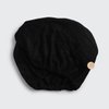 Kitsch Microfiber Hair Towel Wrap for Women - Anti-Frizz Quick Dry Towel, Super Absorbent Microfiber Towel for Hair, Hair Drying Towel Wrap, Hair Towels, Hair Turban Towel for Wet Curly Hair - Black