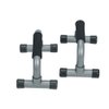 2 Pc Set Chrome Push up Bars Exercise Work Out Fitness