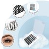 Lash Clusters 84 Pcs Cluster Lashes Eyelash Clusters DIY Cluster Eyelash Extensions Individual Lashes Thin Band & Soft(Plateau,D-8-16mix)
