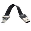chenyang USB C Flat Cable USB 2.0 Male to USB C Male Ribbon Flex Extension Cable Adapter 0.5M
