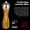 Peugeot Classic Fidji Salt Mill, Olive Wood