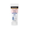 Neutrogena Pure & Baby Mineral Sunscreen Lotion with Broad Spectrum SPF 50 & Zinc Oxide, Water-Resistant, Hypoallergenic & Tear-Free Baby Sunscreen, 3 fl. oz (Pack of 2)