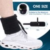 Adjustable Drop Foot Brace Foot Up AFO Brace Unisex Fits for Right/Left Foot Orthosis Ankle Brace Support, Improve Walking Gait, Effective Relieve Pain for Achilles Tendon (Black)