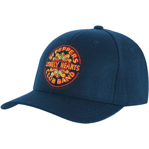 Beatles Men's SGT. Pepper Drum Baseball Cap Adjustable Mid Blue
