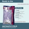 Ever Ready First Aid Disposable Cold Compress Therapy Instant Ice Pack for Injuries 4.5" x 7" - 3 Pack