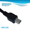 HQRP Long 6ft USB to Mini USB Cable Compatible with Magellan RoadMate 2120T / 2120T-LM / 2136T-LM / 2145T-LM / 3030/3030-LM / 3045/3045-LM / 3045-MU GPS