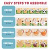 Wooden Puzzles for Toddlers 2-4 | Sports Puzzles | Wood Puzzles for Kids, Toddler Sports Toys for Toddlers, Basketball Toy, Football Toys, Baseball Toy, Soccer Toddler Puzzle 2 3 Year Old Boy