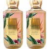Bath and Body Works Bahamas Passionfruit & Banana Flower Shower Gel Gift Sets For Women 10 Oz 2 Pack (Bahamas Passionfruit & Banana Flower)
