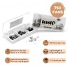 10D - D Curl 750 Fans Mixed Promade Fans Lash Extensions | TLC Lash Supplies 4D to 16D Premade Fans 7 mm to 16 mm Mixed Length Thin Base Premade Fans Eyelash Extensions (10D - D Curl, 9-10-11 mm)