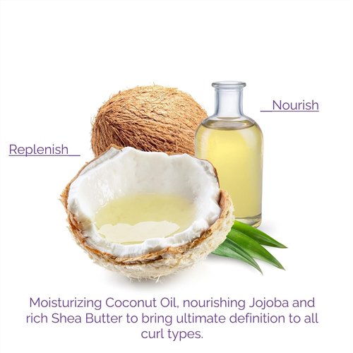 GIOVANNI Curl Habit Curl Defining Conditioner - Conditioner Curly Hair, Condition & Enhance Curls with Coconut Oil, Jojoba, & Shea Butter, Vegan, Cruelty-Free, Silicone Free Curl Conditioner - 13.5 oz